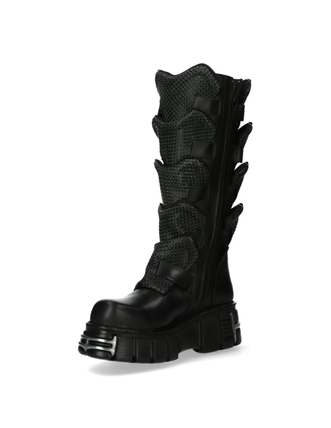 New Rock HIGH BOOT METALLIC M-738-C1 Hot