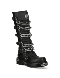 New Rock HIGH BOOT METALLIC M-718-C2 Clearance
