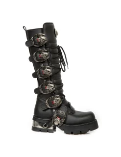 New Rock HIGH BOOT METALLIC M-272-C4 New