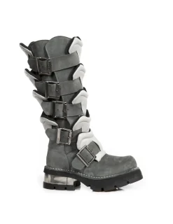 New Rock HIGH BOOT METALLIC M-1513-C2 Clearance