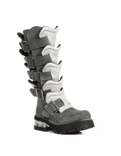 New Rock HIGH BOOT METALLIC M-1513-C2 Clearance