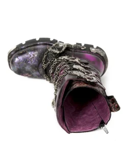 New Rock HIGH BOOT METALLIC M-1013-CZ69 Clearance