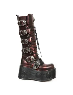New Rock HIGH BOOT METALLIC M-272-CZ03 Hot