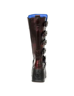 New Rock HIGH BOOT METALLIC M-272-CZ03 Hot