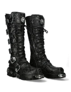 New Rock HIGH BOOT METALLIC M-272-CZ19 Outlet
