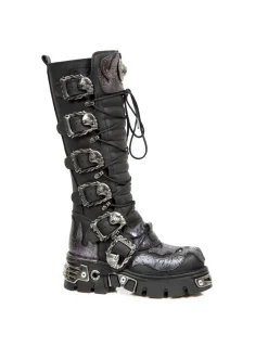 New Rock HIGH BOOT METALLIC M-272-CZ18 Hot