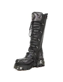 New Rock HIGH BOOT METALLIC M-272-CZ18 Hot