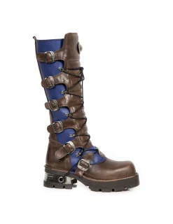 New Rock HIGH BOOT METALLIC M-272-CZ26 Clearance