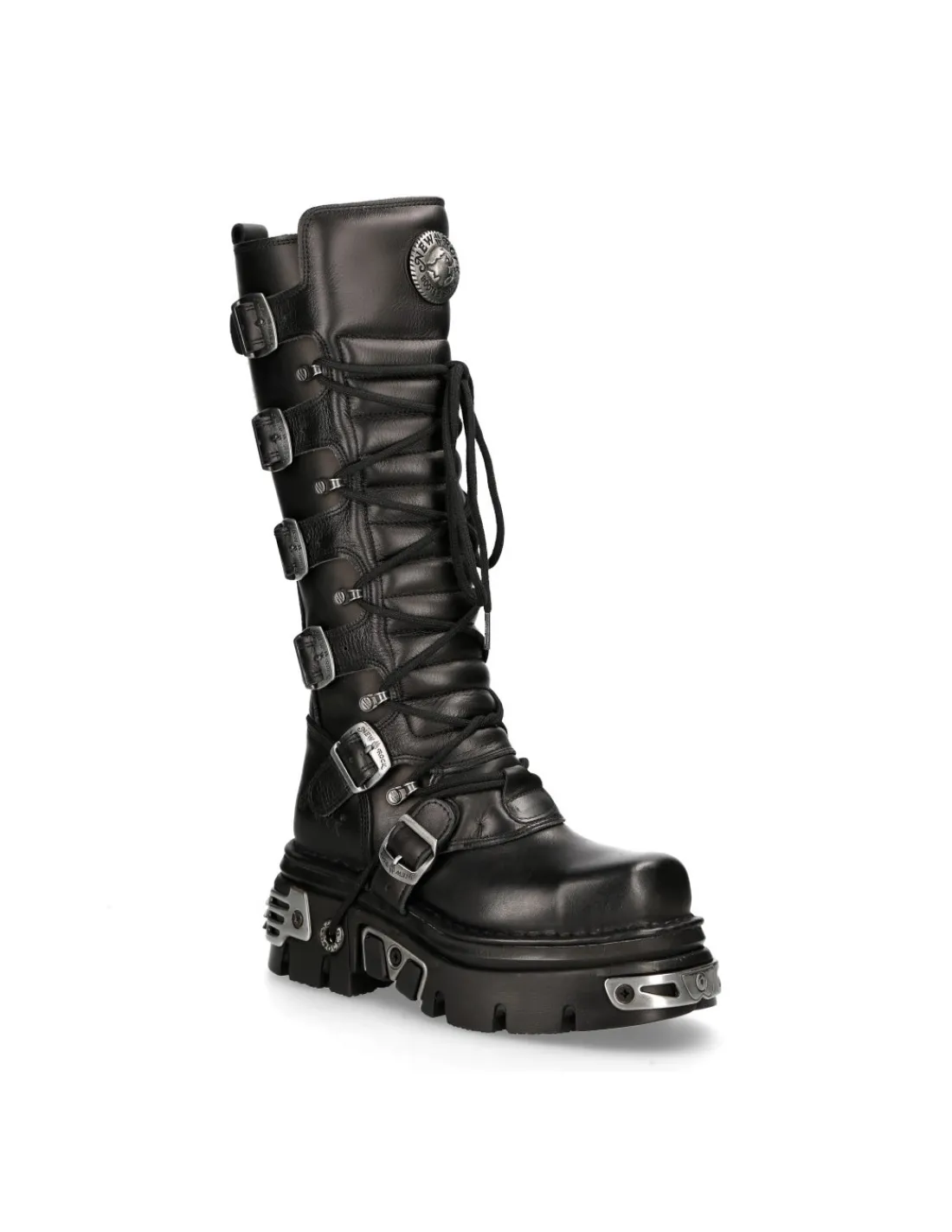 New Rock HIGH BOOT METALLIC M-272MT-S1 Clearance