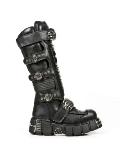 New Rock HIGH BOOT METALLIC M-1024-S1 Hot