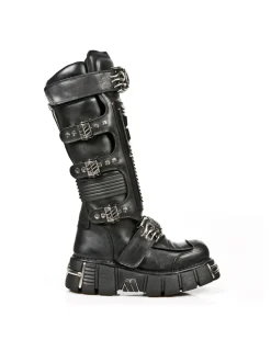 New Rock HIGH BOOT METALLIC M-1024-S1 Hot