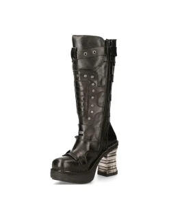 New Rock HIGH BOOT METALLIC M-8353-S1