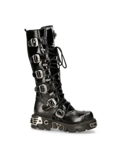 New Rock HIGH BOOT METALLIC M-314-S6 Outlet