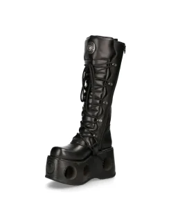 New Rock HIGH BOOT METALLIC M-272-S2