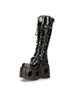 New Rock HIGH BOOT METALLIC M-314-S5 Hot