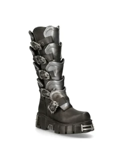 New Rock HIGH BOOT METALLIC M-738-S1 Sale