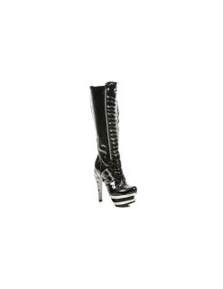 New Rock HIGH BOOT PUNK M-ROCK215-C1 Clearance