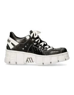 New Rock SHOE TOWER WITH LACES M-WALL002-C7 New
