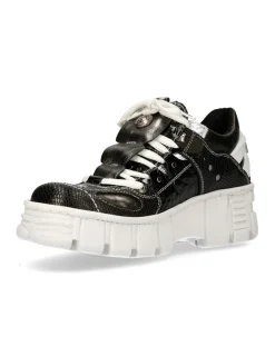 New Rock SHOE TOWER WITH LACES M-WALL002-C7 New