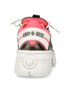 New Rock SHOE TOWER WITH LACES M-WALL002-C10 Clearance