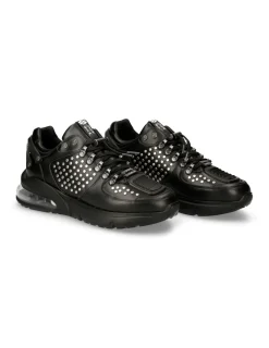New Rock SHOE BLACK EXTRALIGHT WITH LACES M-CHRONO009-S1