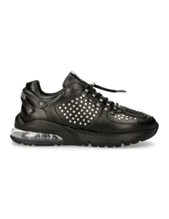 New Rock SHOE BLACK EXTRALIGHT WITH LACES M-CHRONO009-S1