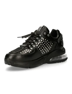 New Rock SHOE BLACK EXTRALIGHT WITH LACES M-CHRONO009-S1