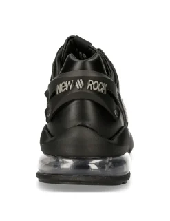 New Rock SHOE BLACK EXTRALIGHT WITH LACES M-CHRONO009-S1