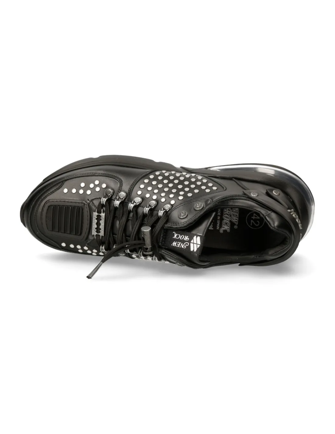 New Rock SHOE BLACK EXTRALIGHT WITH LACES M-CHRONO009-S1
