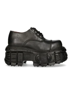 New Rock SHOE BLACK IMPERFECT WITH LACES M-TANKMILI003-S1