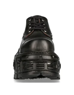 New Rock SHOE BLACK IMPERFECT WITH LACES M-TANKMILI003-S1