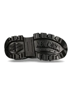New Rock SHOE BLACK IMPERFECT WITH LACES M-TANKMILI003-S1