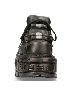 New Rock SHOE BLACK IMPERFECT WITH LACES M-233-C4 Discount