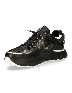 New Rock SHOE BLACK SPIDER WITH LACES M-CHRONO005-S5 Outlet
