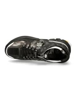 New Rock SHOE BLACK SPIDER WITH LACES M-CHRONO005-S5 Outlet