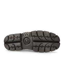 New Rock SHOE BLACK TOWER WITH LACES M-WALL120N-S2 Best
