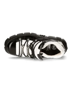 New Rock SHOE BLACK TOWER WITH LACES M-WALL120N-S2 Best